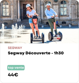 Segway à Lyon : tour 1h30